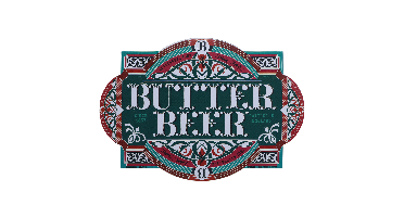 Harry Potter Butterbeer Tin Sign