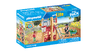 PLAYMOBIL  - Timmerman op weg naar klus (71475)