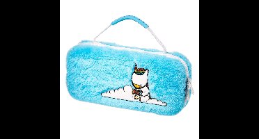 Numskull Nintendo Switch Unicorn Blue Fluffy Carry Case