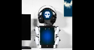 Numskull PS5 Inspired Blue and White Gaming Locker