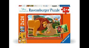 Ravensburger - Puzzle The Lion King 2x24p