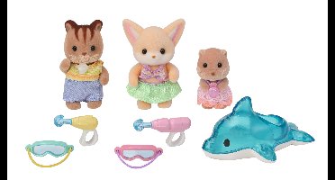 Sylvanian Families - Kindergarten Friends - Wading Pool Trio (5749)