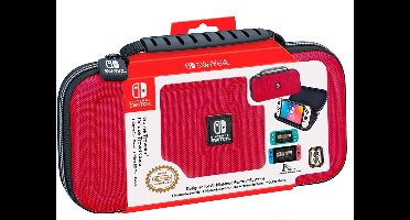 Bigben Nintendo Switch Interactive Official Deluxe Travel Case - Red