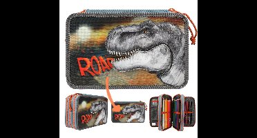Dino World - Triple Pencil Case ROAR ( 0411756 )
