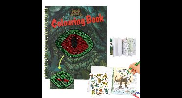 Dino World - Colouring Book With Reservible Seqins ( 0412757 )