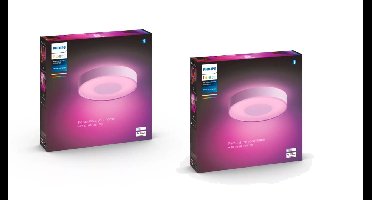 Philips Hue - 2x Infuse Medium Plafondlamp 38cm - Bundle