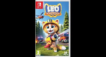 Leo the Firefighter Cat