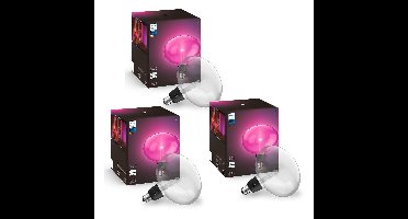 Philips Hue - 3xEllipse - E27 Slimme Lamp - Lightguide - Bundle