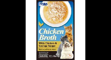 CHURU - 12 x Chicken Broth With Chicken&Scallops 40gr