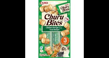 CHURU - 6 x Bites Chicken And Tuna Wrap 3pcs