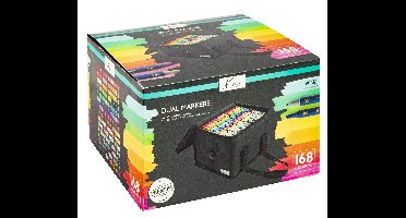 Nassau - Round dual markers (168 pcs) (AR0113)