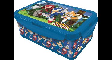 Stor - Lunch Box w/Removable Compartments - Sonic (088808737-40545)