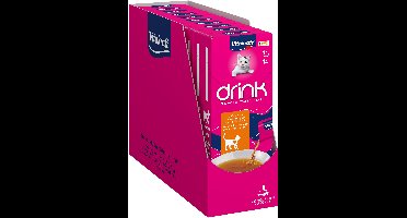 Vitakraft - 10 x Drink with chicken flavour and taurine for cats -  (57999)