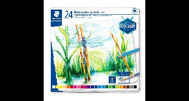 Staedtler - Watercolor colored pencil, 24 pcs (14610C M24)