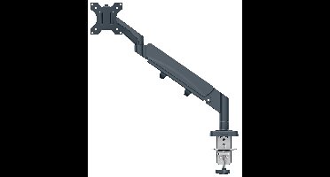 Leitz - Ergo Monitor arm space-saving single - Dark grey