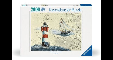Ravensburger - Puzzle Romantic Lighthouse 2000p (12000804)