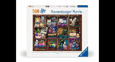 Ravensburger - Puzzle Cubby Cats and Succulents 500p (12000874)