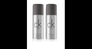 Calvin Klein - 2 x CK One Deodorant Spray 150 ml