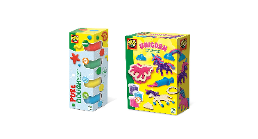 SES Creative - Dough - Feel good Pure and Unicorn Neon Glitter