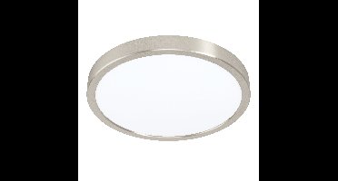 EGLO Fueva-Z Slimme Plafondlamp Ø28.5 – Geborsteld Staal – Zigbee & Bluetooth