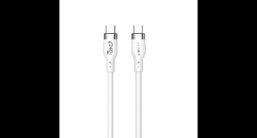 Hyper - 1M Silicone 240W USB-C Charging Cable - White