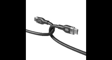 Hyper - 2M Silicone 240W USB-C Charging Cable - Black