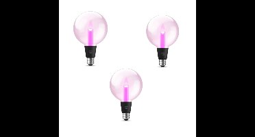 Philips Hue - 3x Lightguide G125 Globe E27 - Bundel