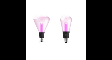 Philips Hue Lightguide E27 - 1x Triangle - 1x ST72 Edison - Bundel