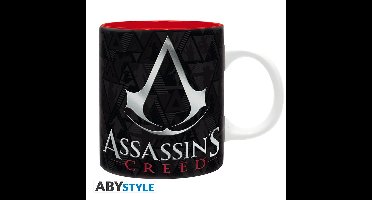ASSASSIN'S CREED - Mug - 320 ml - Crest black&red - subli x2