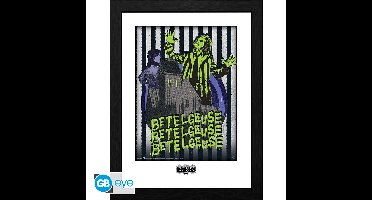 BEETLEJUICE - Framed print "Beetlejuice Beetlejuice" (30x40) x2
