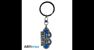ONE PIECE - "Marine" Keychains x4