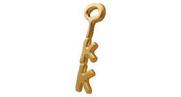SpongeBob SquarePants 24k Gold Plated Replica Krusty Krab Key