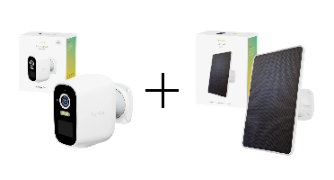 Hombli - Smart Wireless Security Bundle: Hombli Smart Battery Cam 2K + Hombli Solar Panel 3W