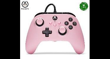 PowerA Wired Controller - Pink/ Xbox Series X
