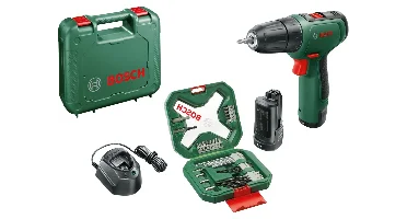 Bosch DIY - EasyDrill 1200 accuboormachine - 34-delige bits- en boorset (2x Li-ion 1,5Ah)