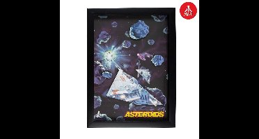 Official Atari 3D Wall Art - Asteroids Collection