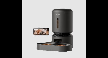 Petlibro - Granary Camera Dual Food Tray - Black - 5L