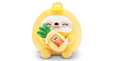 Snackles - 20 cm plush - Teddy Bear, Dole - Ananas