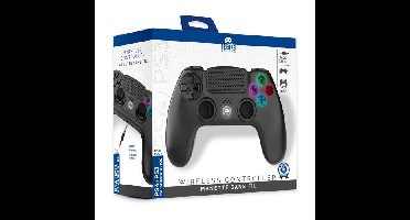 Freaks And Geeks - Wireless Controller for PS4 with 3,5mm jack slot - LED - Black