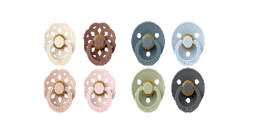 BIBS - Pacifier Boheme&Colour 2x 4 PACK - Size 2