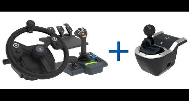 HORI - Farming Control System + 7-Speed Racing Shifter Bundle For PC (Windows 11/10)
