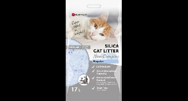 Flamingo - 3 x Silica catlitter - 17l - 7,5 kg -