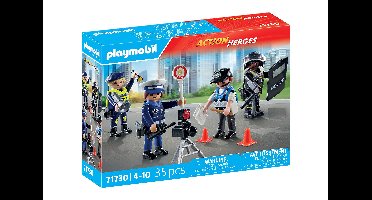 PLAYMOBIL - Politie figurenset