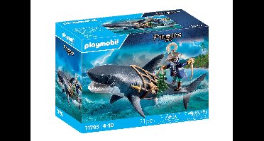 PLAYMOBIL - Reuzenhaai met piraat