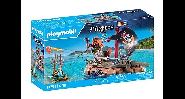 PLAYMOBIL - Pirate Raft with Treasure (71794)