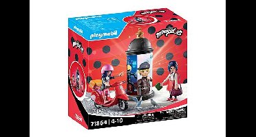 PLAYMOBIL - Miraculous - Paris Scooter Ride (71864)