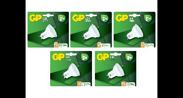 GP - LED Lamp, GU10, 4W (35W), 230lm I Bundle (5 Pcs)