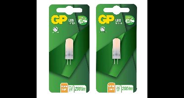 GP - LED Lamp Capsule, G4, DIM, 1.7W (20W), 200lm I Bundle (2 Pcs)