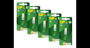 GP - LED Lamp Capsule, G4, DIM, 1.7W (20W), 200lm I Bundle  (5 Nos)
