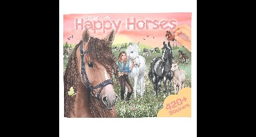 Trend - Create Your Happy Horses Colouring Book (413586)